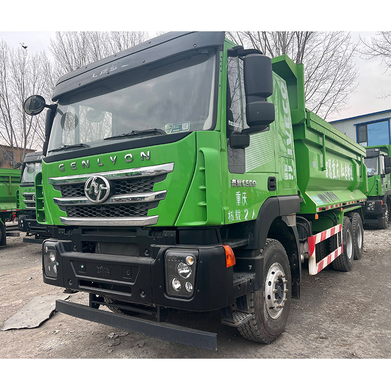 Nuevo camión volcado Shanghai Hongyan 6x4.