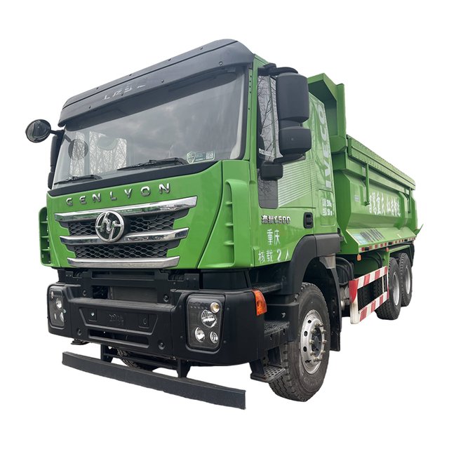 Nuevo camión volcado Shanghai Hongyan 6x4.