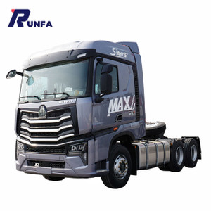 Howo Max Camión pesado 530 HP 6x4 Tractor de GNL Camión 