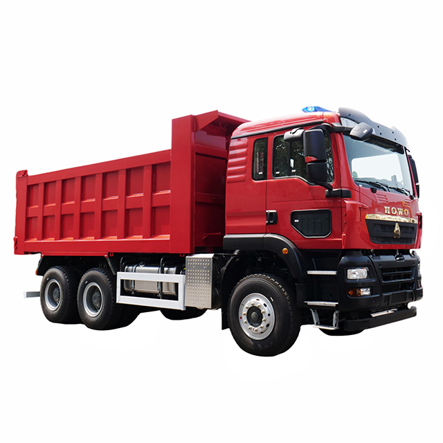 Usado sinotruk howo 371 375 hp 6x4 camión volquete 