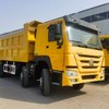 Usado sinotruk howo euro3 diesel 371hp 8*4 volcado camión de transporte